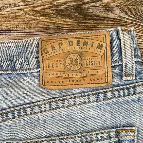Vintage 90s Gap Jeans Straight Taper Leg size 10 - EUC - Picture 6 of 7